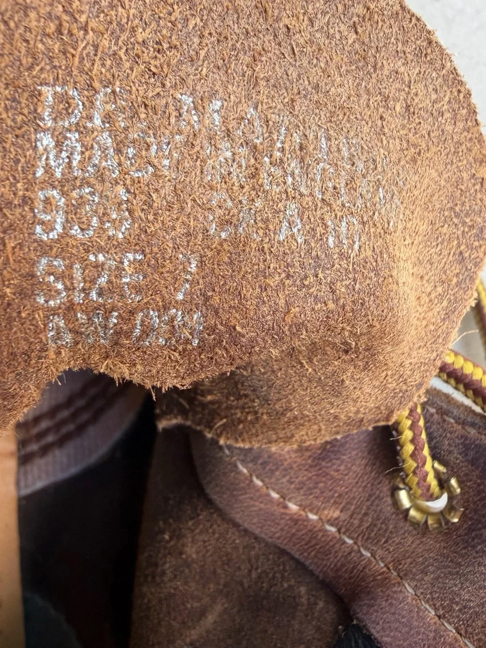 Vintage Dr Martens Ben 939 Men Boots Size UK 7, US 8~8.5, Women 9.5~10,England